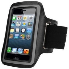 Generic Armband Case Cover With Key Holder For Apple iPhone 5/5S/ iPod Touch 5th/6th Generation Black  - Image 5