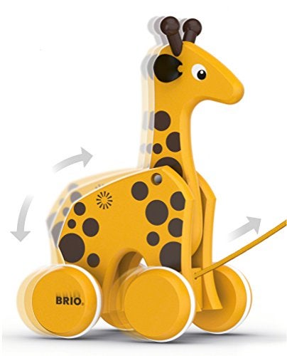 Brio Pull Along Giraffe 30200 - Image 2