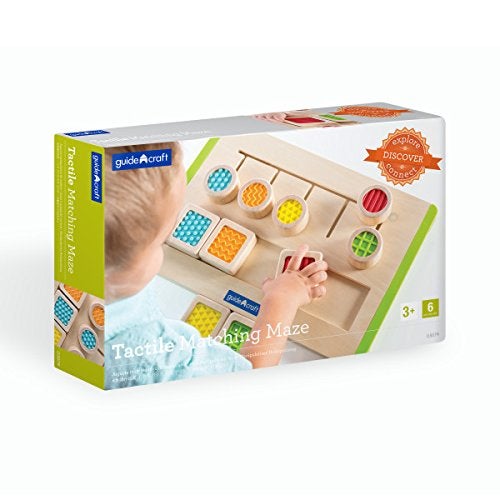 Guidecraft Tactile Matching Maze Educational Toy G5709 - Image 3