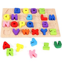 Lewo Cube Pattern ABC Jigsaw Puzzle  - Image 2