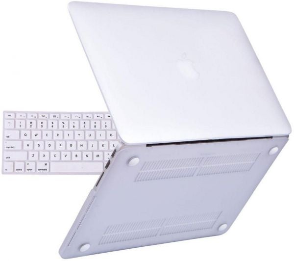 Generic - Hard Case Shell Cover With Keyboard Cover For Apple MacBook Pro 13-Inch Clear - Image 1