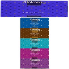 Alokozay 750-Piece Soft Facial Tissue White 1200grams  - Image 3