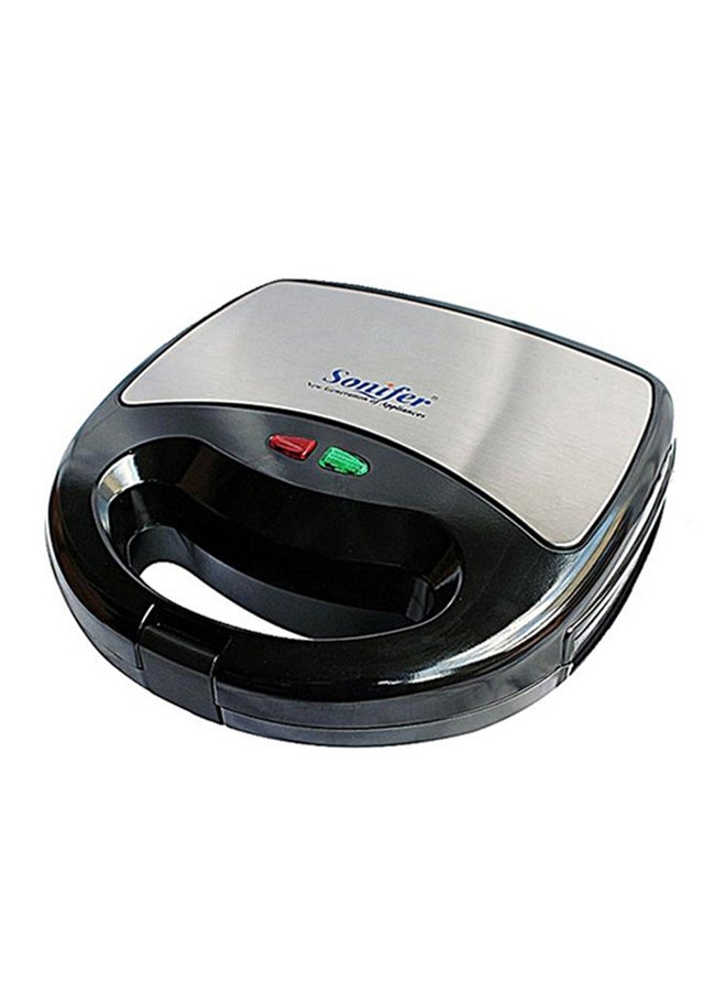 سونفير جهاز صنع السندويشات مانع للالتصاق بقدرة 750 وات 750.0 W SF-6025 أسود/رمادي  - Image 1