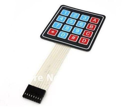 Keypad Membrane Button For Arduino AVR PIC Black/Blue/red
