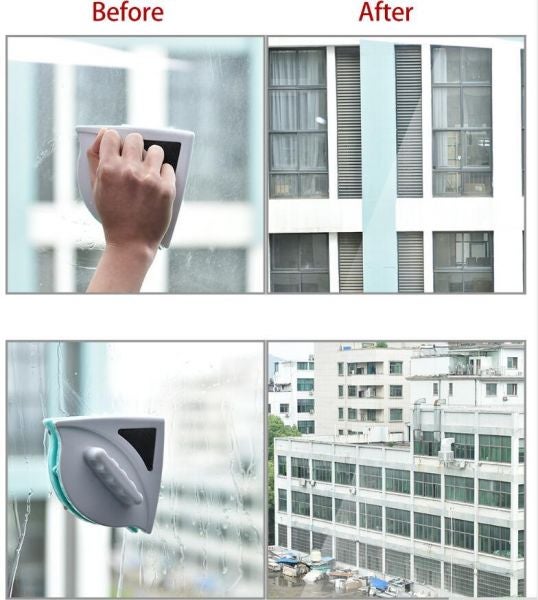 Generic Window Glass Cleaning Brush White/Black  - Image 3