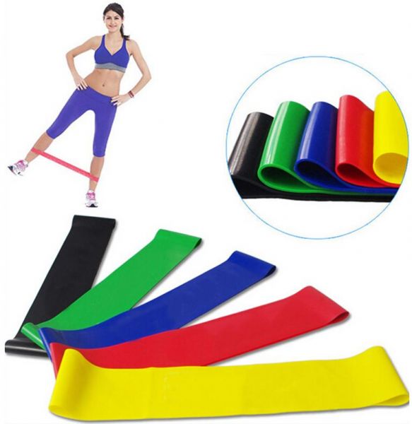 Generic Yoga Stretch Bands For Body Building Exercise 50 x 5cm - Image 2