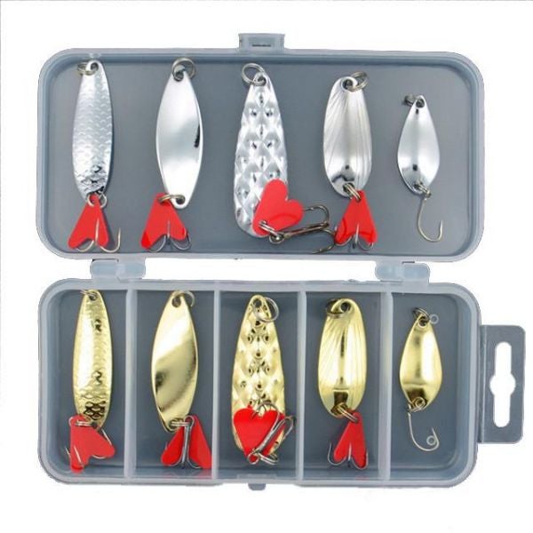 ALLBLUE 10-Piece Fishing Hooks  - Image 1