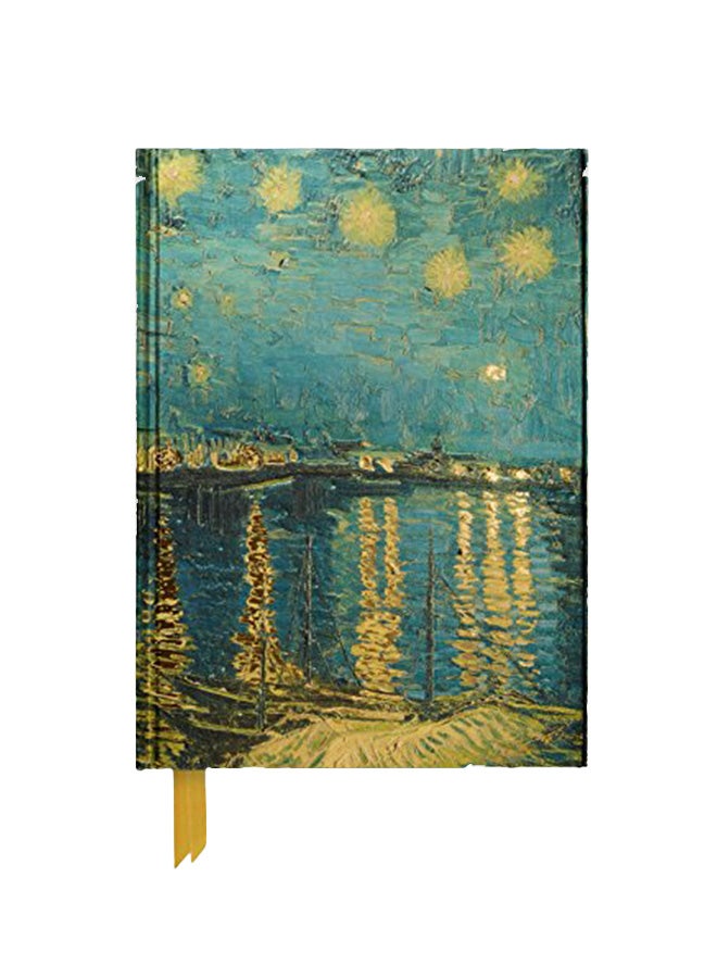Flame Tree Publishing - Van Gogh: Starry Night over the Rhone (Foiled Journal) : 11 - Image 1