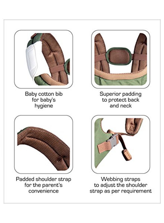 Luvlap - Royal Hip Seat Carrier (Green) - Image 1