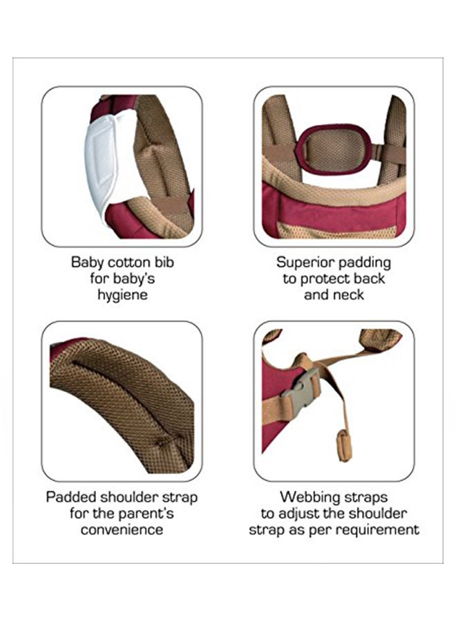 لوفلاب حامل أطفال رويال بمقعد للورك (أرجواني) - Image 3