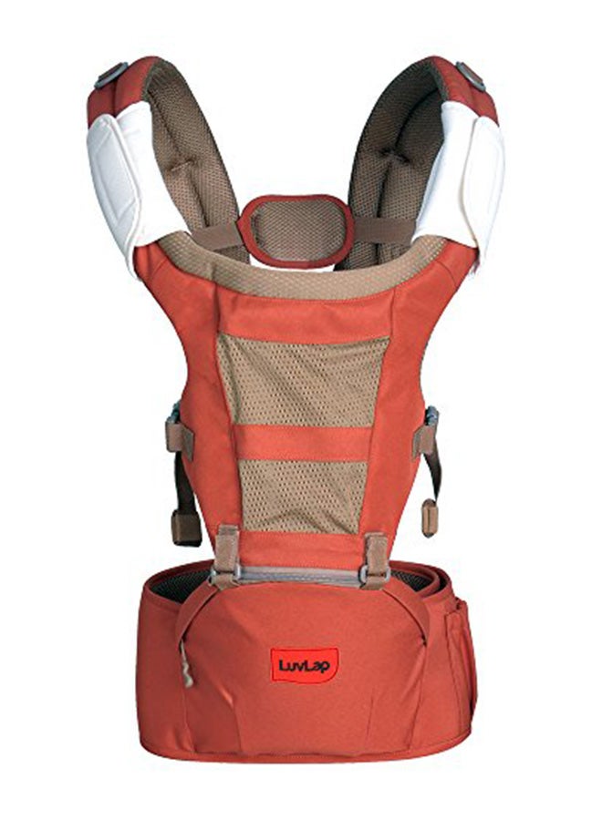 لوفلاب حامل أطفال رويال بمقعد يلتف حول الخصر، لون برتقالي - Image 1