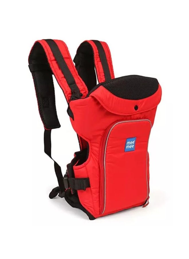 Mee Mee Cuddle up Baby Carrier, Red - Image 1