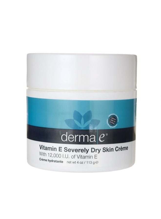 derma-e Vitamin E Severely Face Moisturizer Multicolour 113grams