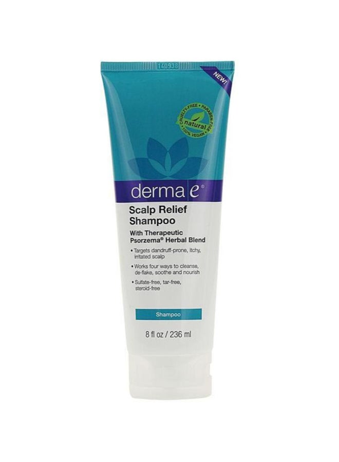 ديرما e شامبو الشعر يعمل على تلطيف فروة الرأس متعدد الألوان 236ملليلتر