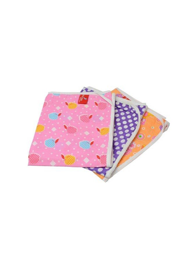 فاريتو طقم بطانية للف الأطفال مزينة بطبعات مكون من 3 قطع - Image 1