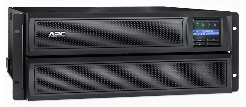 Smart UPS With Rack/Tower LCD Display And Network Card Black