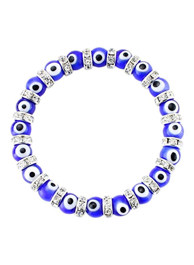 JewelrieShop Turkish Evil Eye Bracelet Murano Glass Beads Bracelet