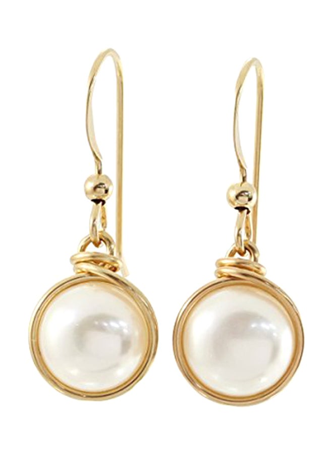 14k Gold Plated Cultured Pearls Earrings - v1552908935/N22432439A_1