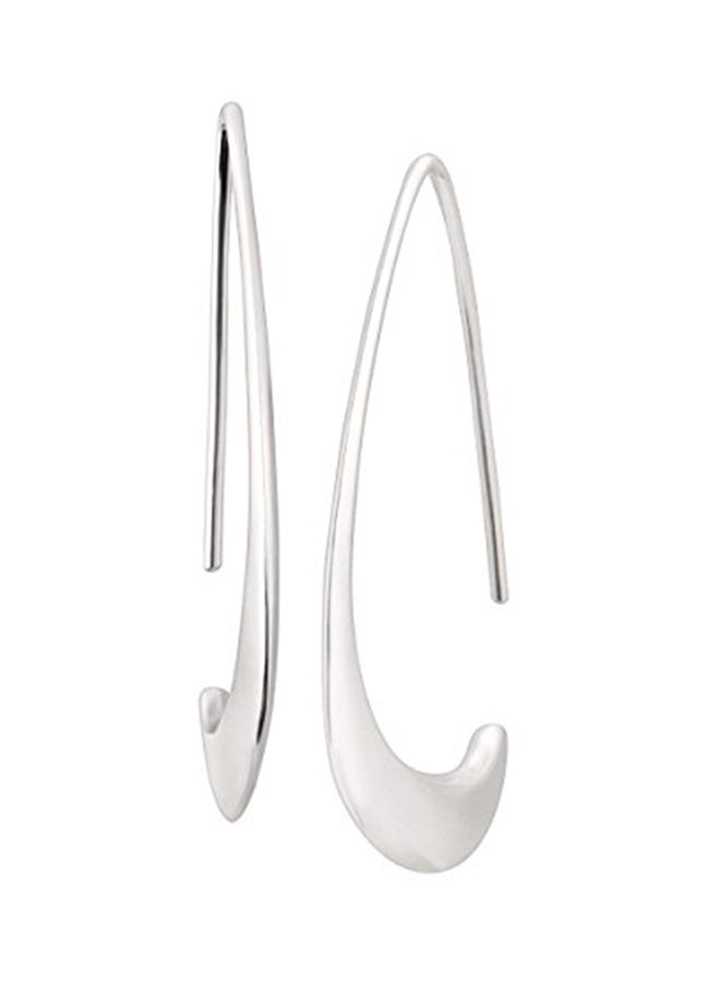 925 Sterling Silver Silhouette Earrings