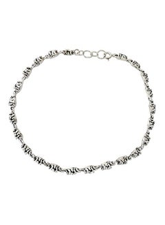 925 Sterling Silver Elephant Parade Anklet