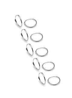 5 Pair 925 Sterling Silver Earrings