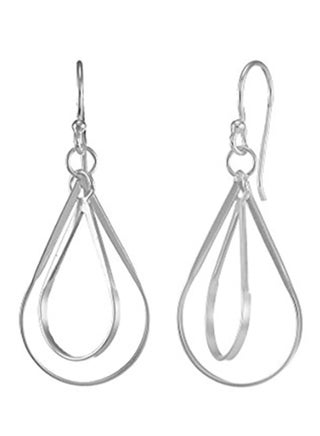 925 Sterling Silver Teardrop Earrings - v1552909063/N22433472A_1