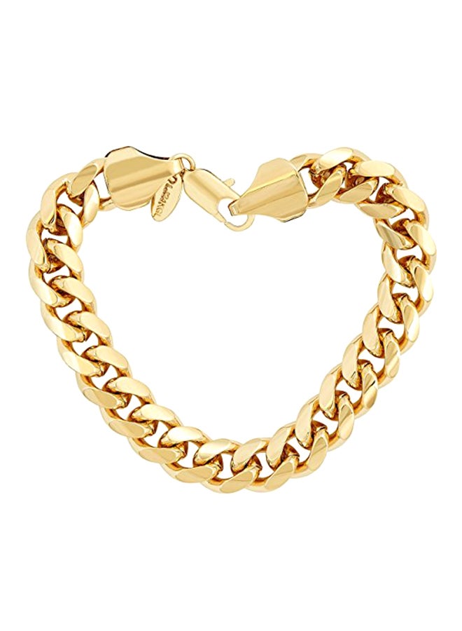Lifetime Jewelry 24K Gold Plated Chain Bracelet