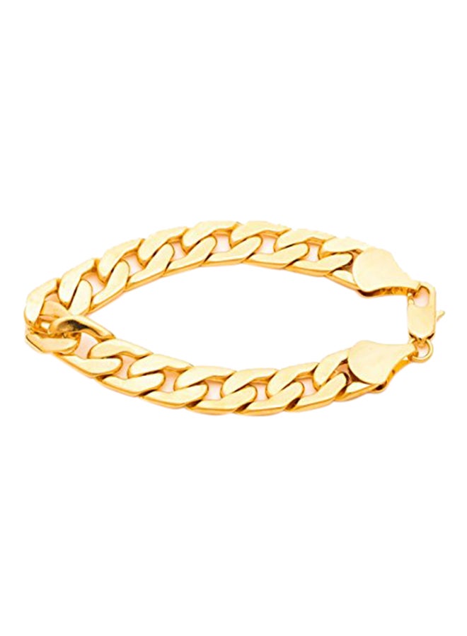24K Gold Plated Chain Bracelet 