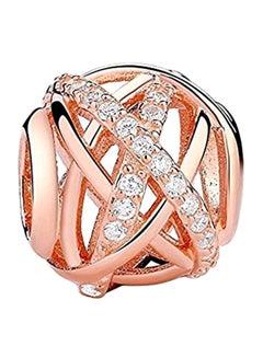 ABAOLA Rose Gold Plated Galaxy Bracelet Charm 
