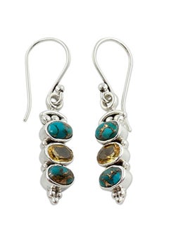 Stone Studded Dangle Earrings - v1552909236/N22435000A_1