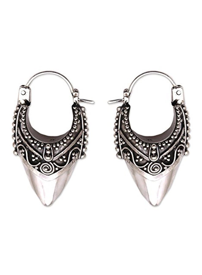 نوفيكا حلق أذن بالي الأصلي على شكل طوق مدبب من الفضة الإسترليني عيار 925 - Image 1