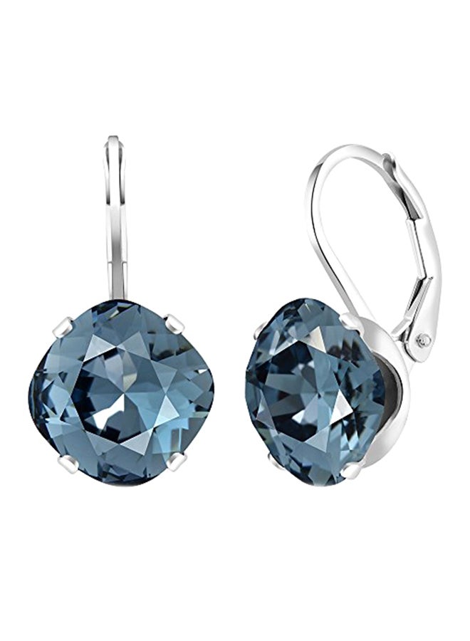 GEM STONE KING - Sterling Silver Swarovski Earrings - Image 1