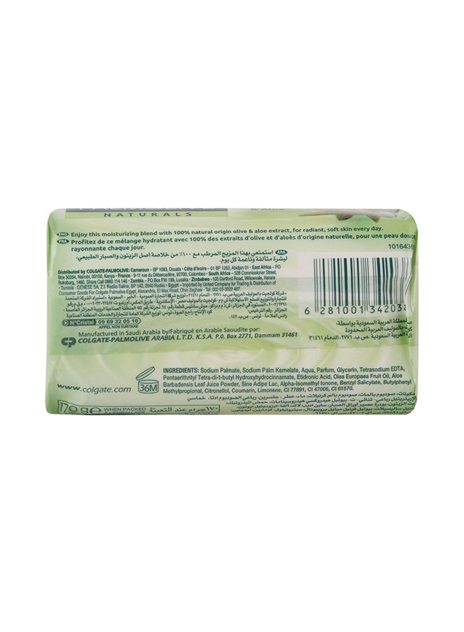Palmolive Naturals Smooth And Moisture With Aloe Olive Bar Soap Multicolour 170grams - Image 2