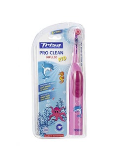 TRISA Pro Clean Impulse Kid Toothbrush Multicolour 