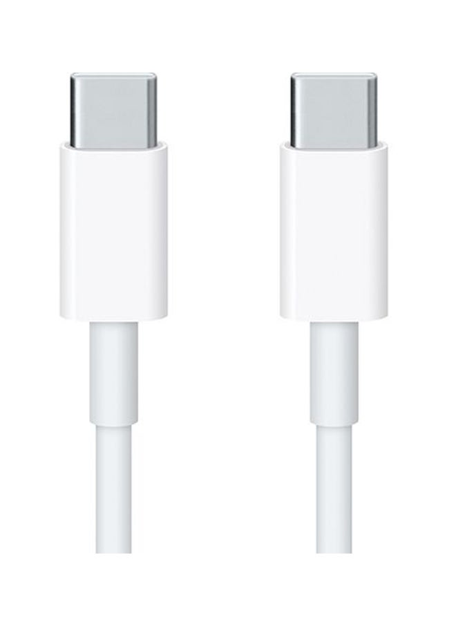 USB-C Charge Cable White 