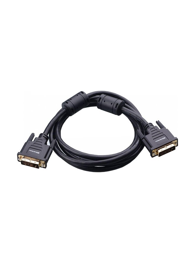 KONGDA - DVI-D Dual Link Cable Black - Image 1
