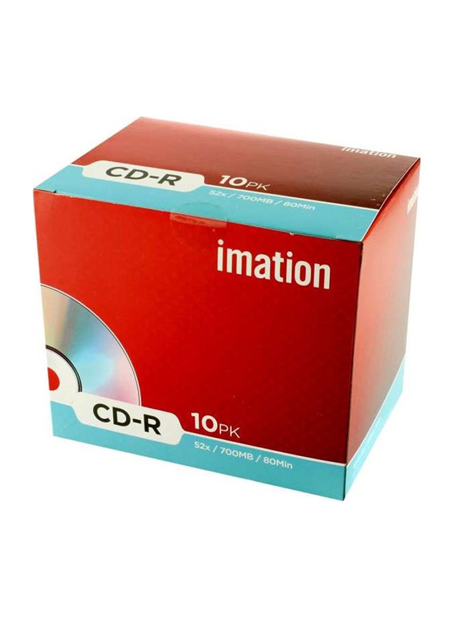 آيميشن مجموعة جويل كيس الرفيعة تتكون من 10 حزم فيها 52 قرص مضغوط Cd-R إيميشن