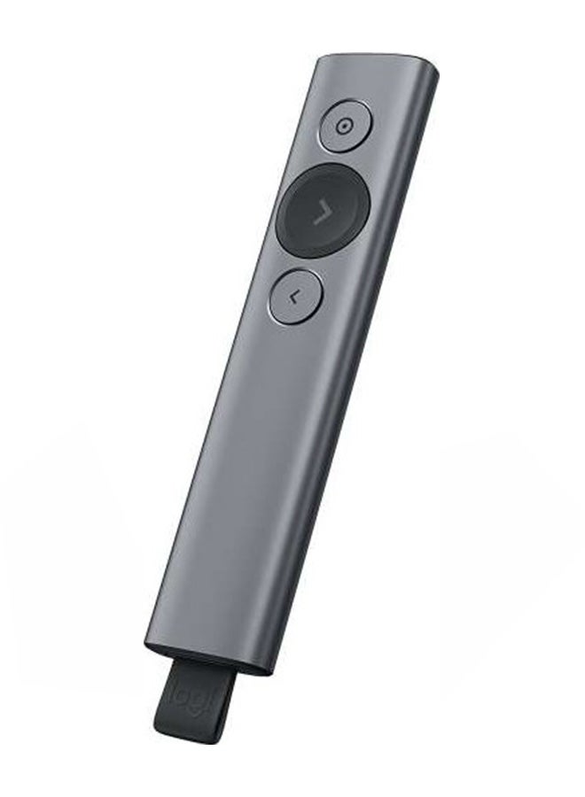 Logitech Spotlight Advanced Presentation Wireless Remote Grey