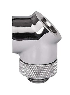Pacific DIY LCS Chrome Cooling Adapter Fitting Silver
