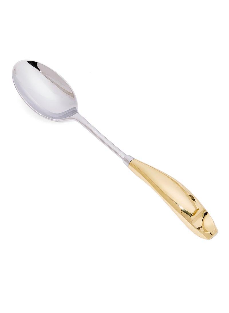 REGENT 2-Piece Lux Gold Server Set Silver/Gold - Image 2