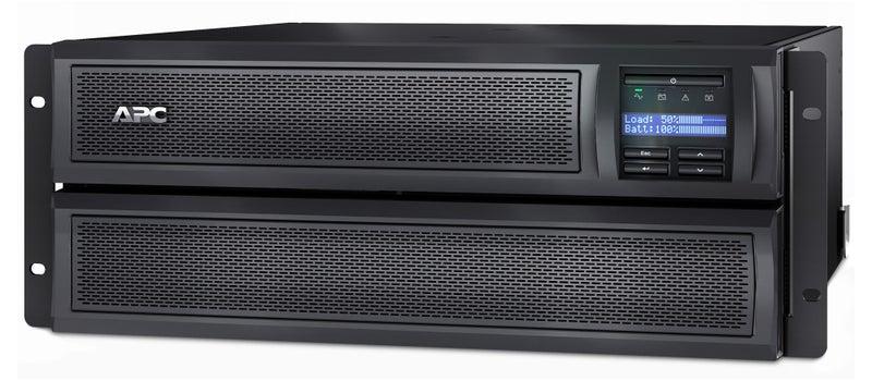 Smart UPS With Rack/Tower LCD Display And Network Card Black