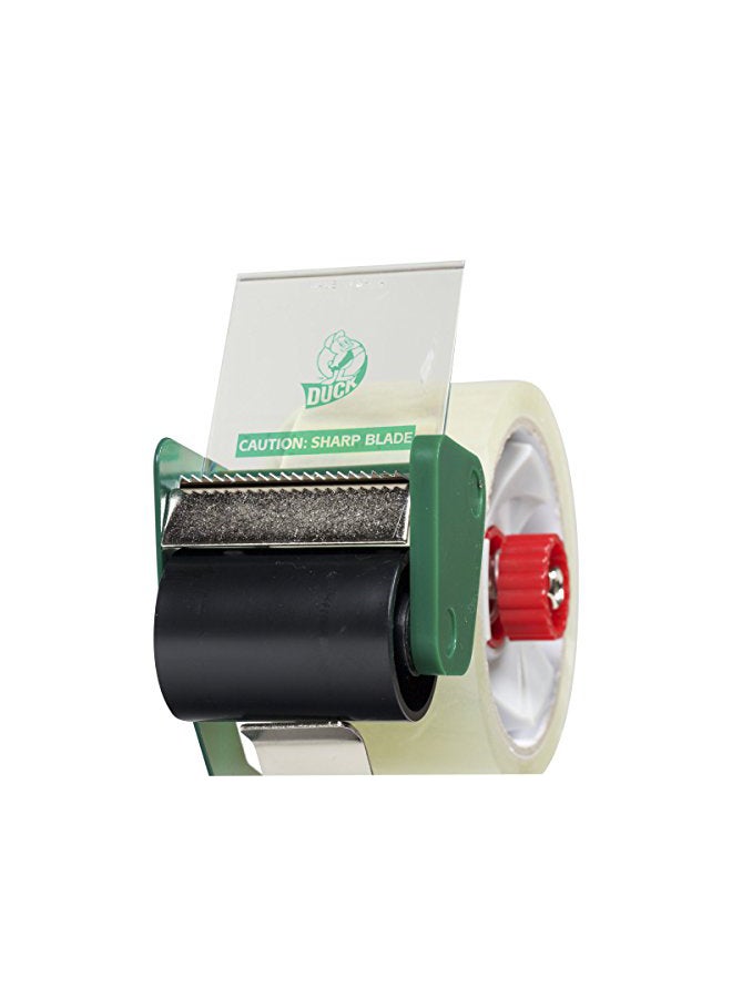Duck Foam Handle Tape Gun With Packaging Tape Green/Black - Image 2