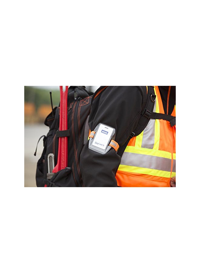 Ergodyne - Arm Band Badge Holder Orange/Grey - Image 1