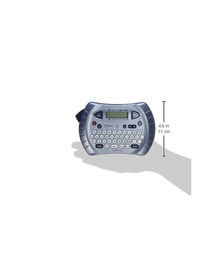 brother Handheld P-Touch Label Maker Grey - Image 2