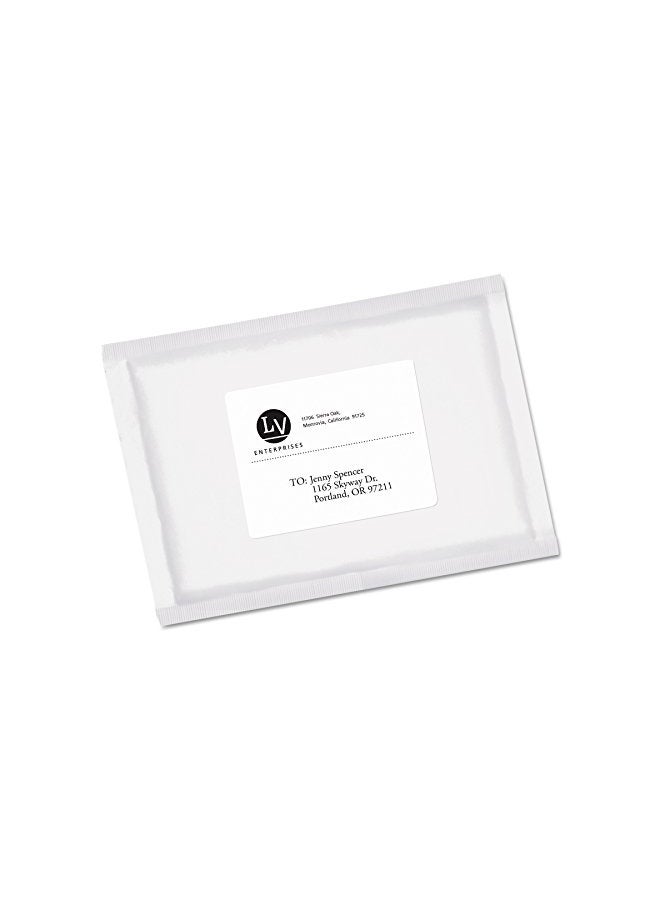 افيري ملصقات شحن صديقة للبيئة من 600 قطعة أبيض - Image 2