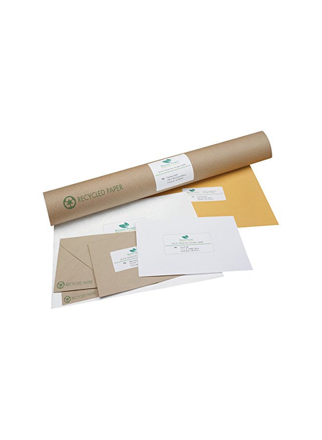 افيري ملصقات شحن صديقة للبيئة من 600 قطعة أبيض - Image 3