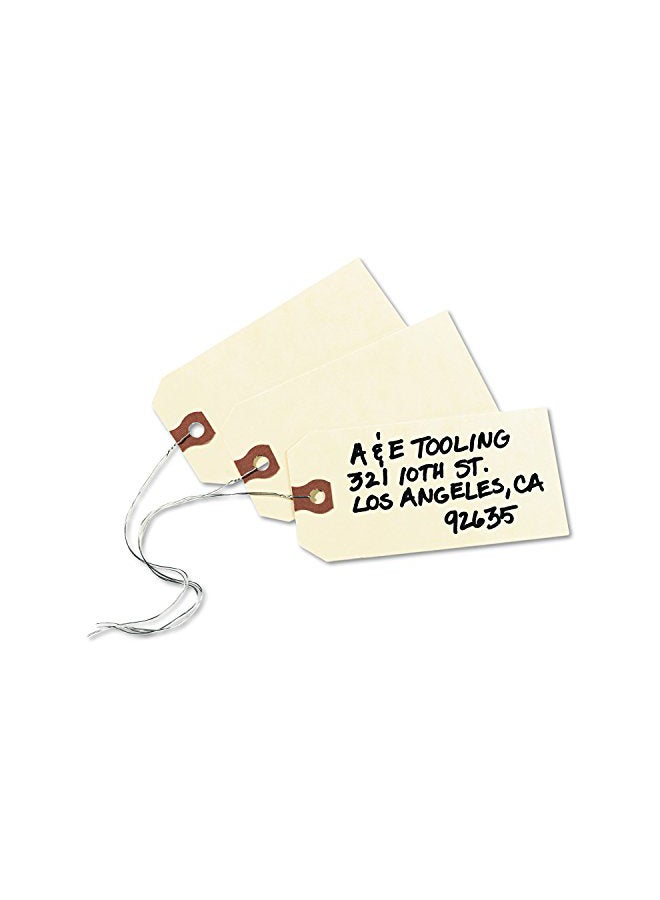 AVERY 1000-Piece Double Wired Shipping Tags Yellow - Image 4