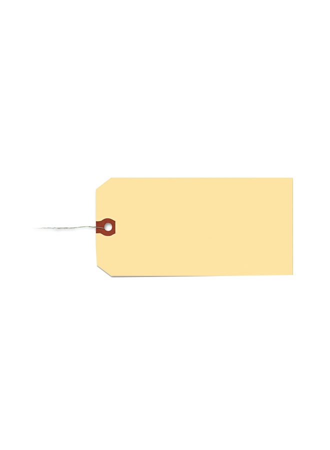 AVERY 1000-Piece Double Wired Shipping Tags Yellow - Image 1