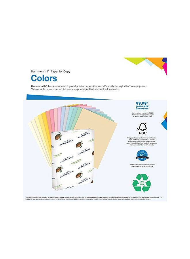 Hammermill 500-Sheet Colored Paper  - Image 2