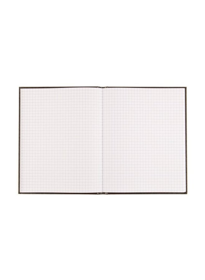 Blueline Quad Ruled Business Notebook Black  - Image 2